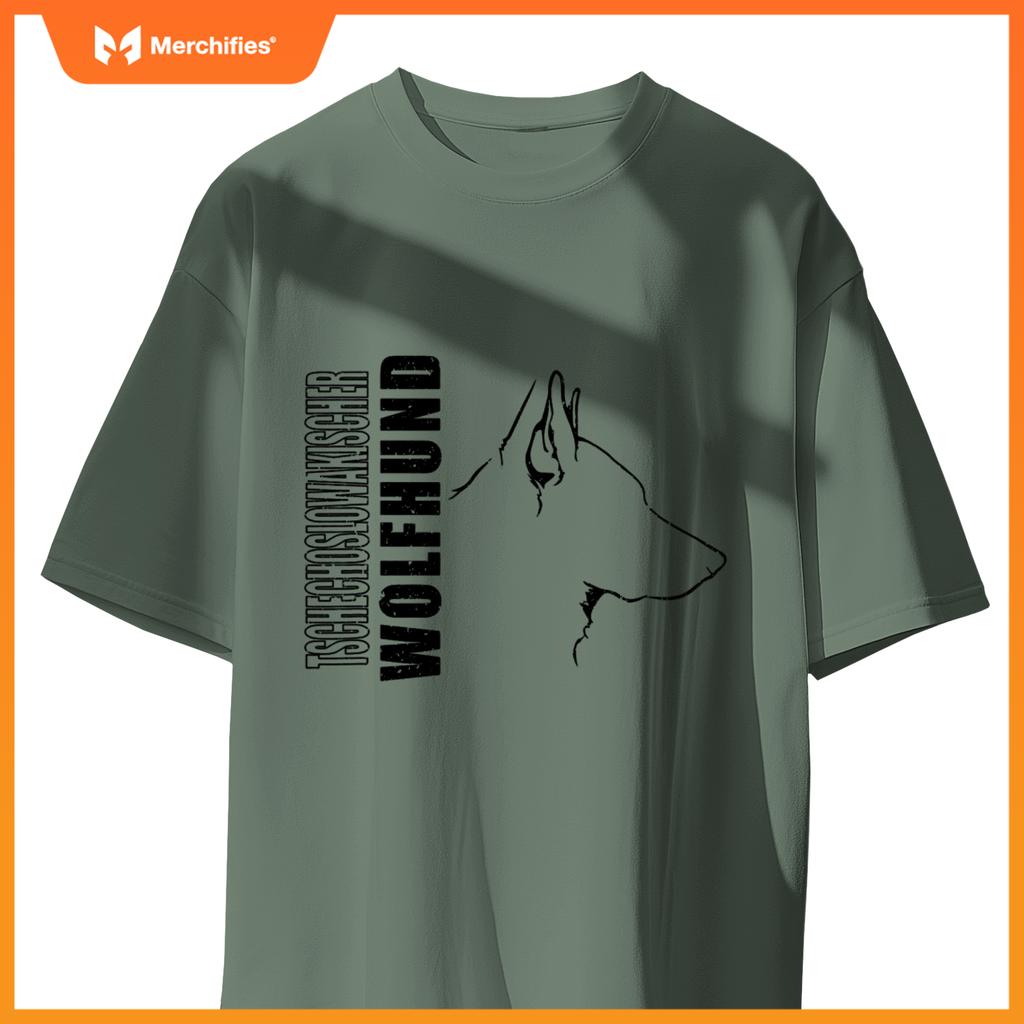 Czechoslovak Wolf Dog Profile T-Shirt