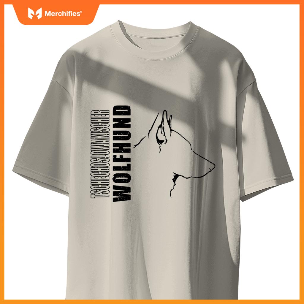 Czechoslovak Wolf Dog Profile T-Shirt