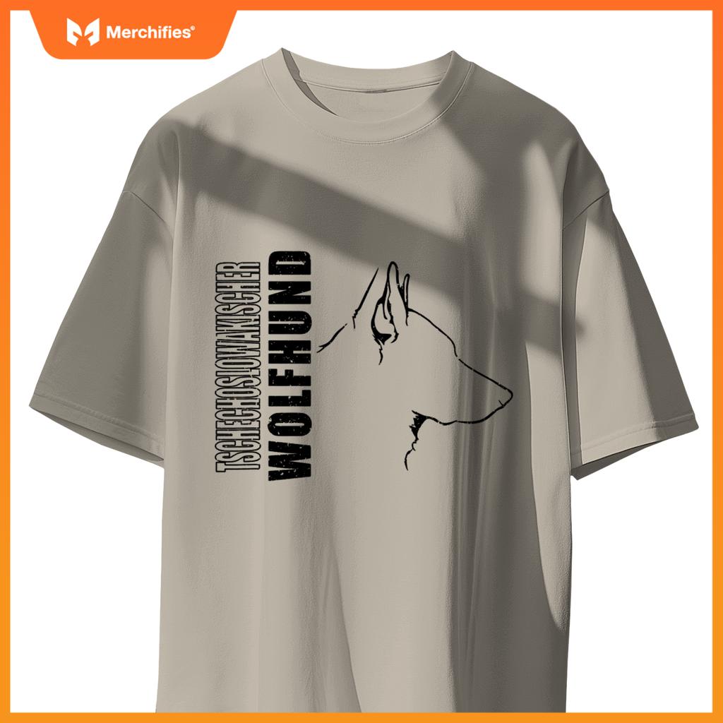 Czechoslovak Wolf Dog Profile T-Shirt