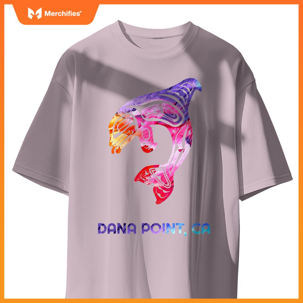 Dana point calinia orca killer whale native american t-shirt
