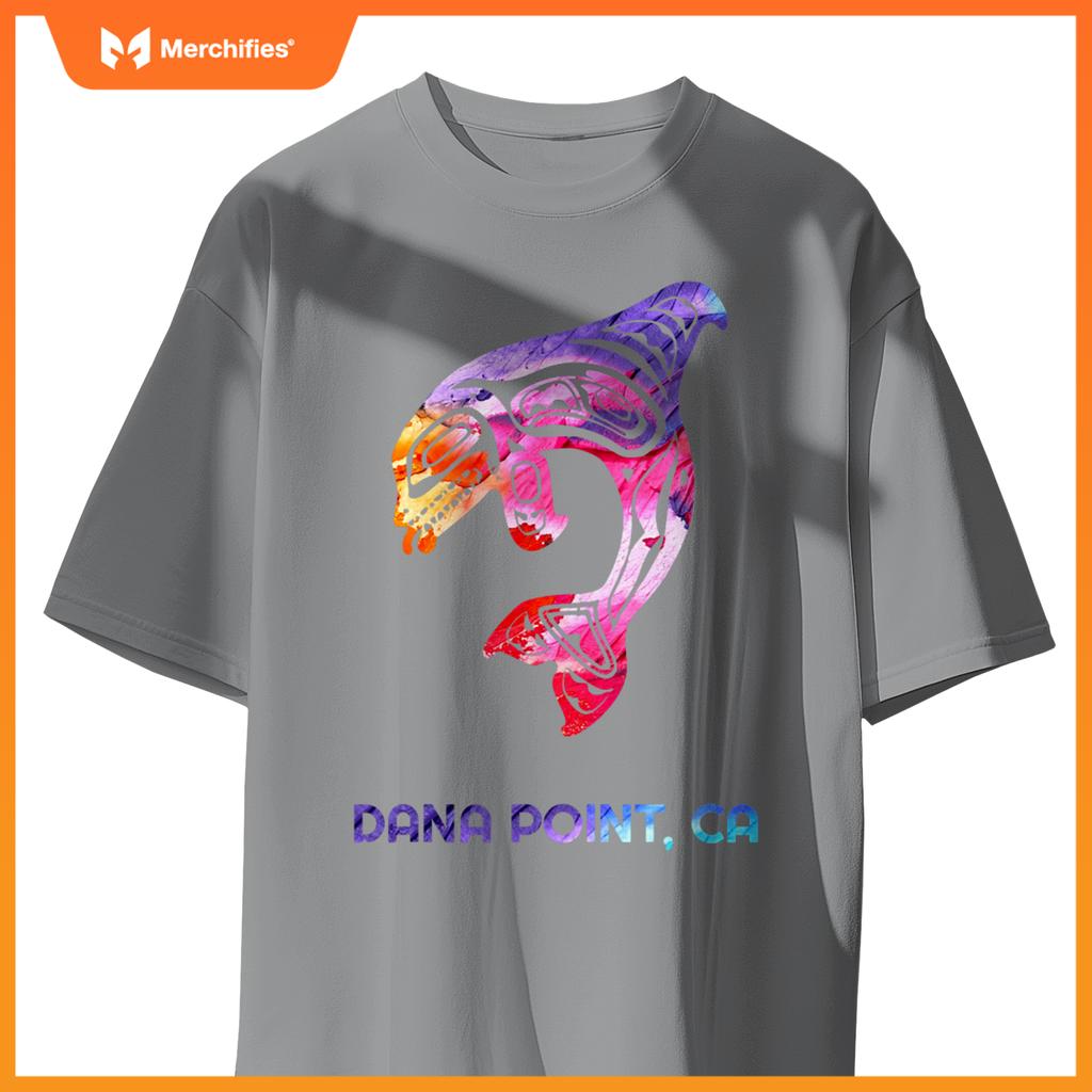 Dana point calinia orca killer whale native american t-shirt