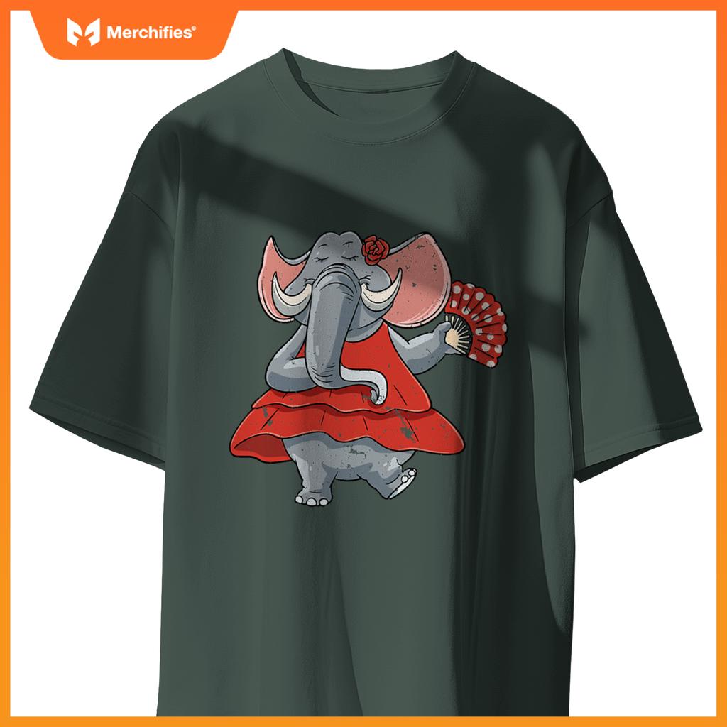 Dancing elephant flamenco dance teacher