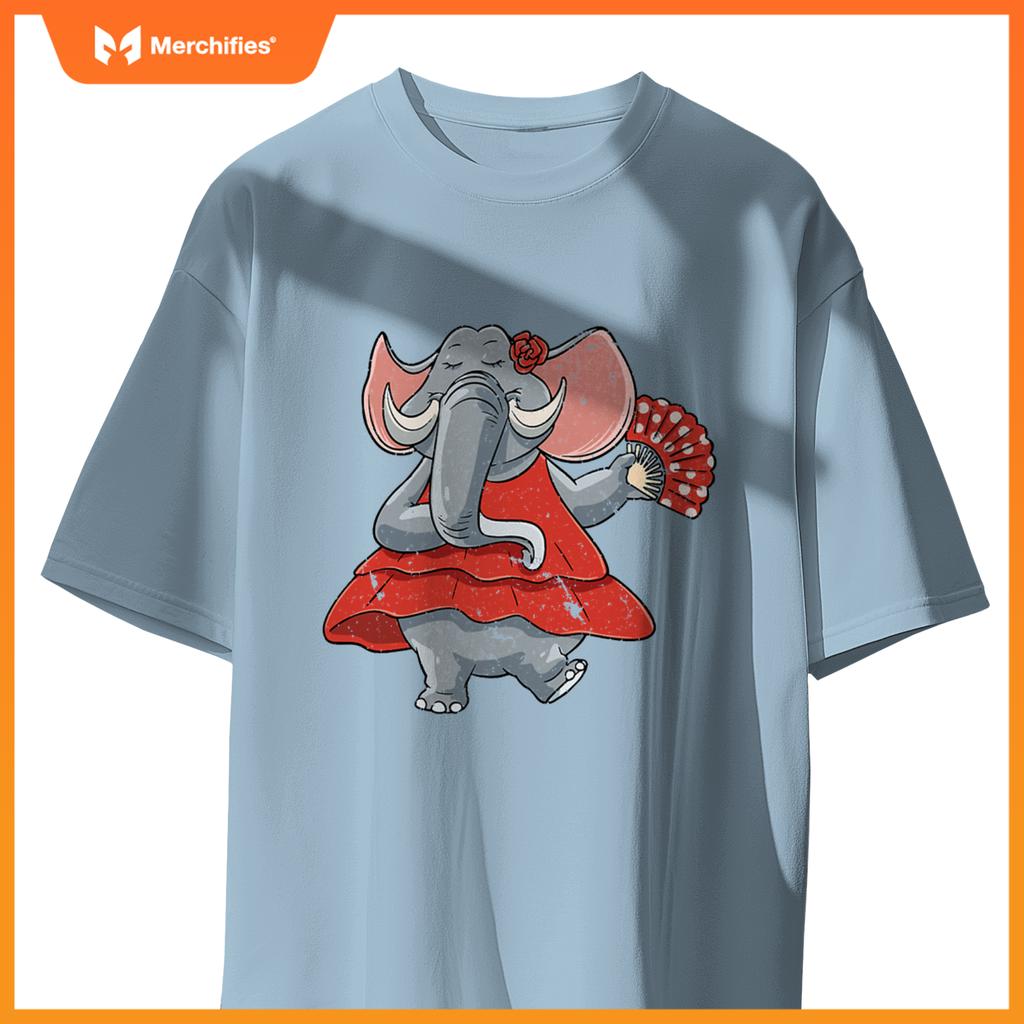 Dancing elephant flamenco dance teacher