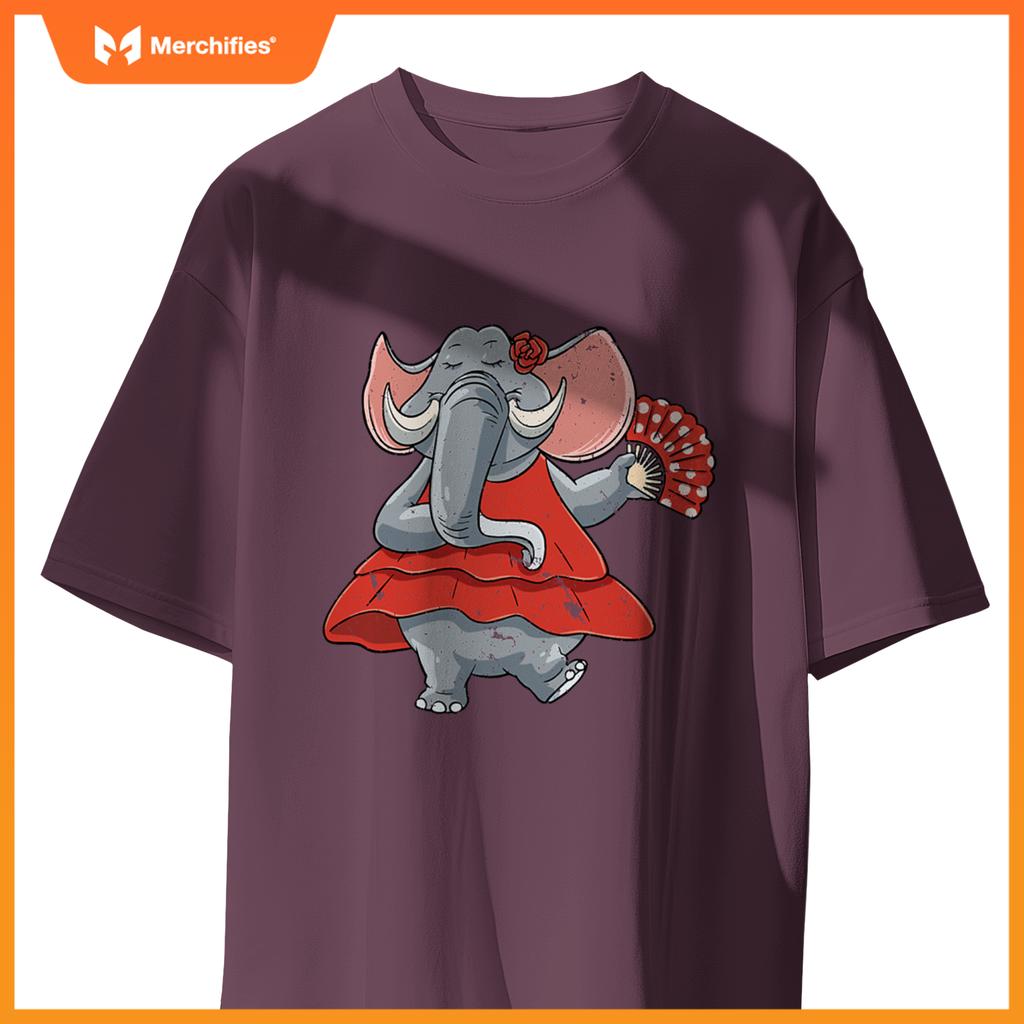 Dancing elephant flamenco dance teacher