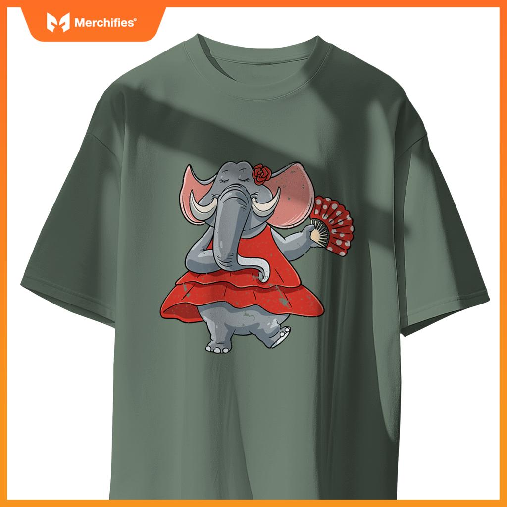 Dancing elephant flamenco dance teacher