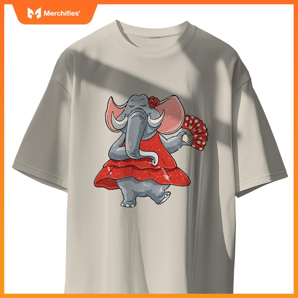 Dancing elephant flamenco dance teacher