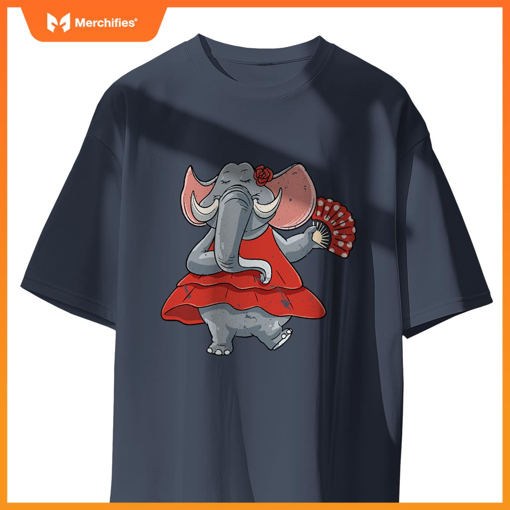 Dancing elephant flamenco dance teacher