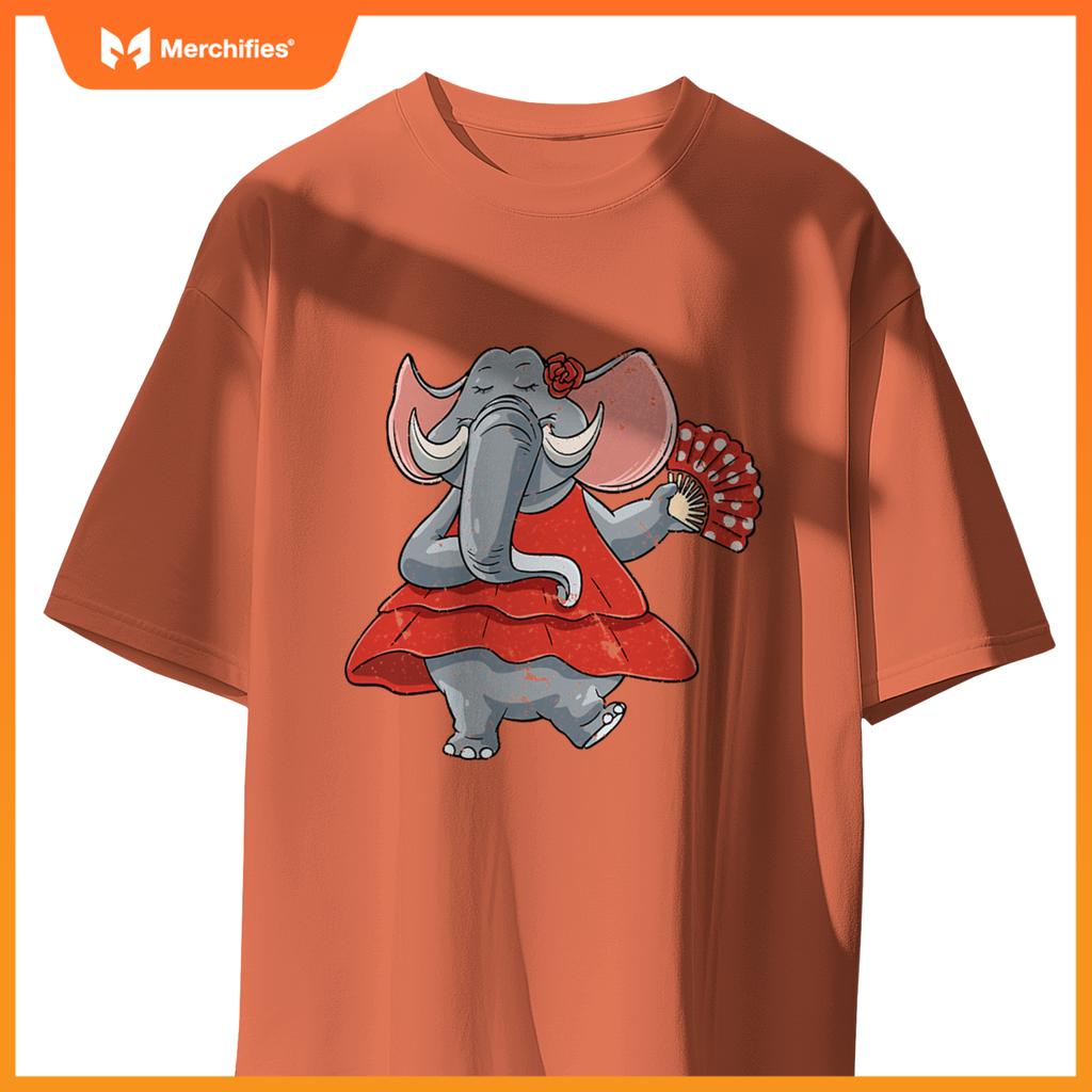 Dancing elephant flamenco dance teacher