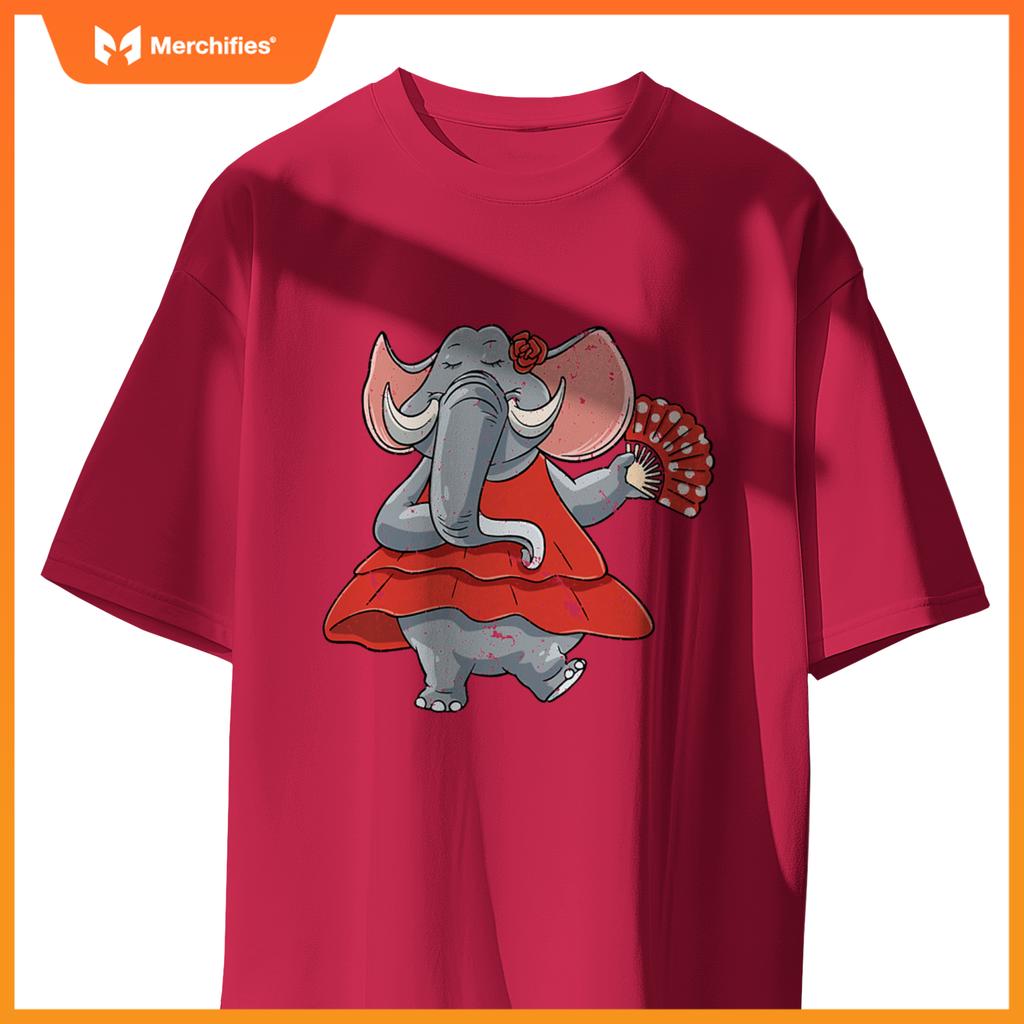 Dancing elephant flamenco dance teacher