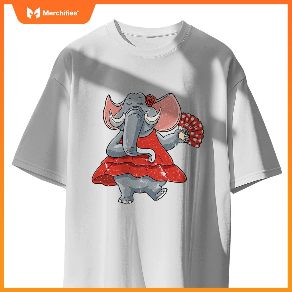 Dancing elephant flamenco dance teacher