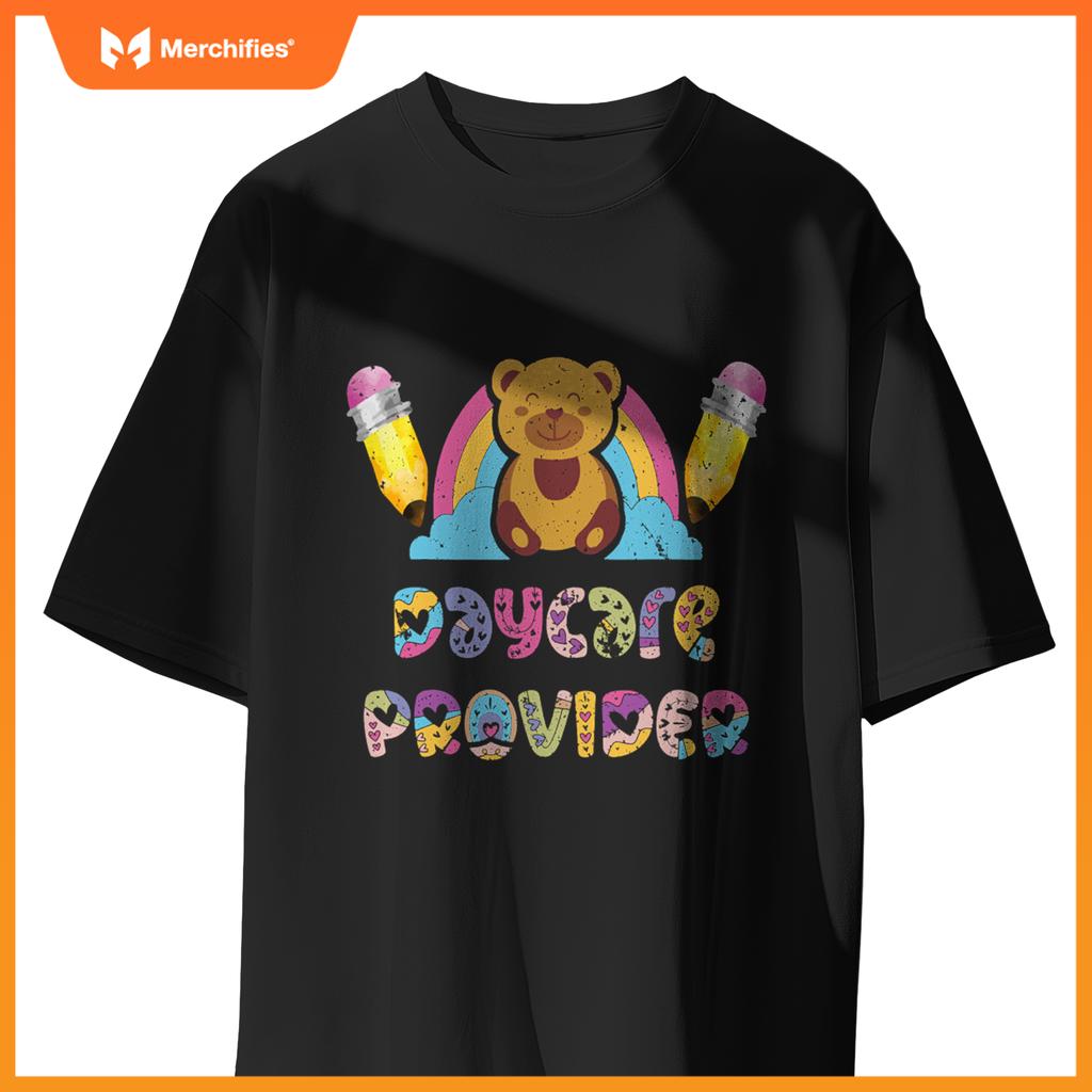Daycare provider bear day care provider teacher rainbow