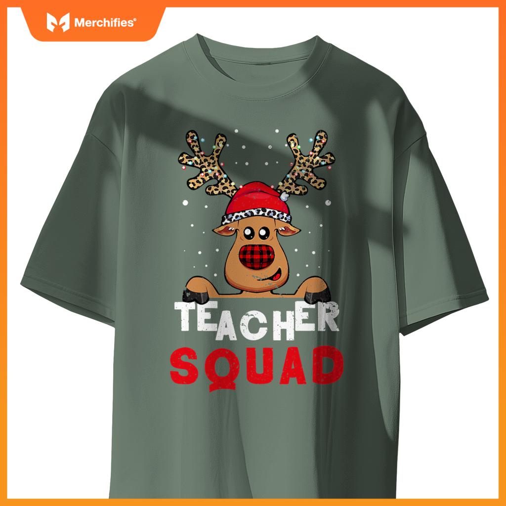 Deer teacher christmas reindeer xmas tree magic lover