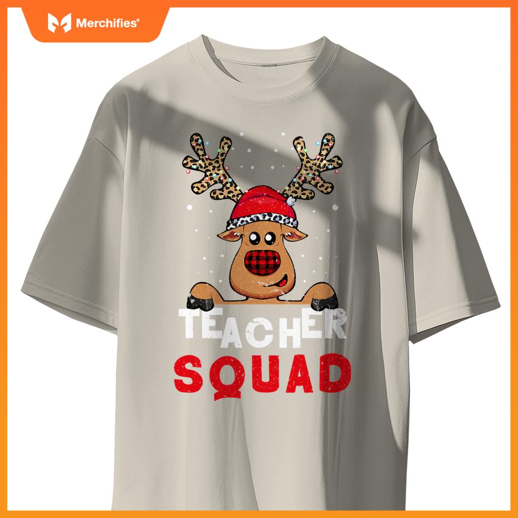 Deer teacher christmas reindeer xmas tree magic lover