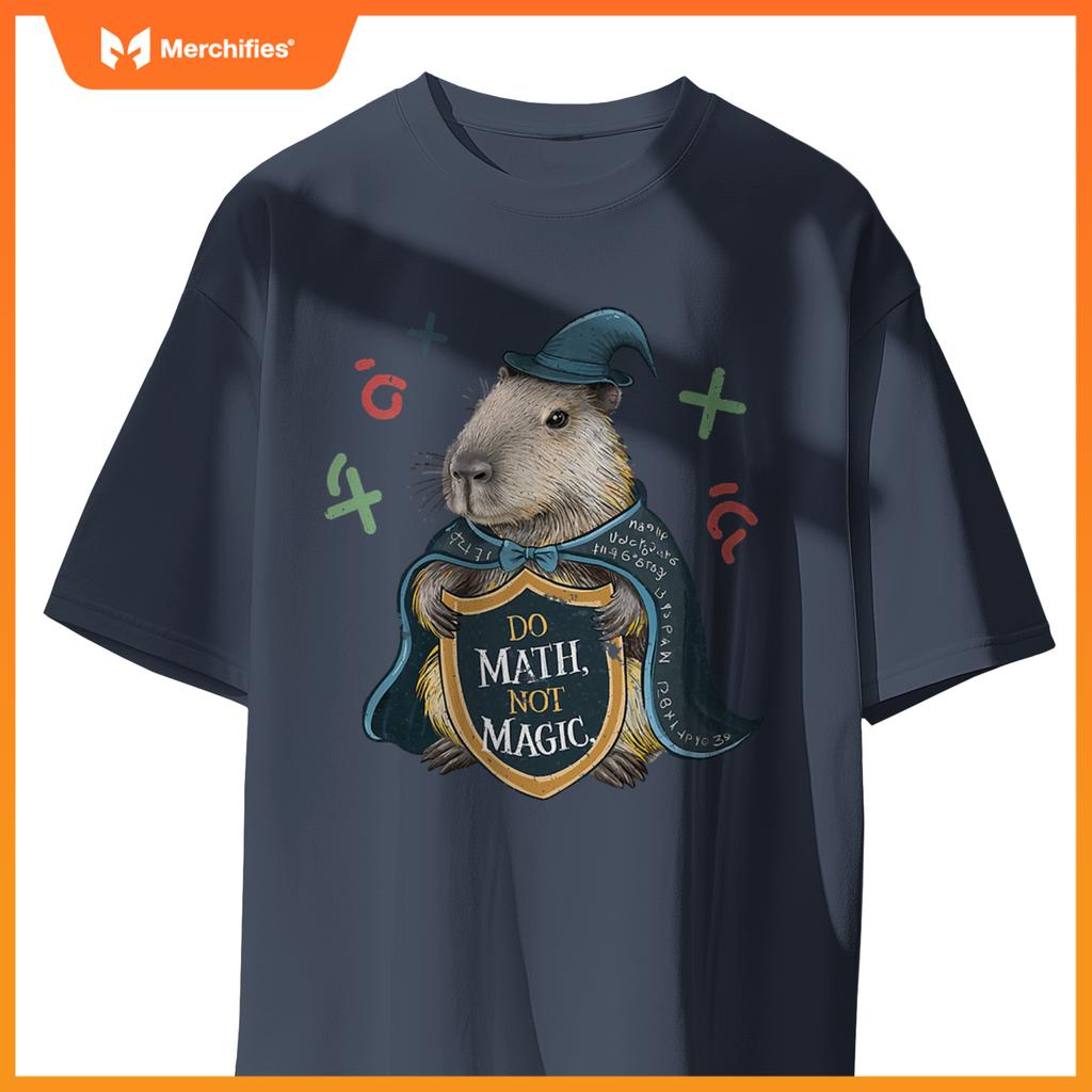 Do math not magic capybara wizard math teacher
