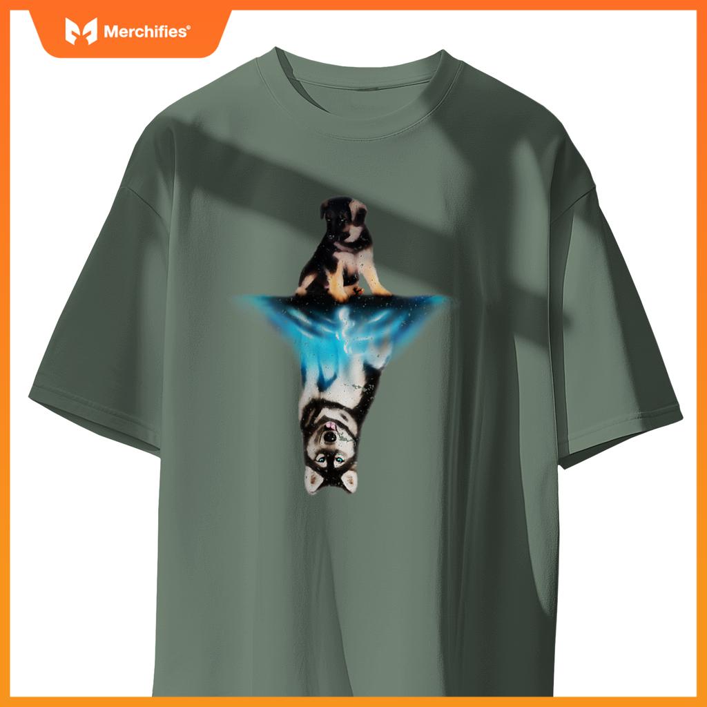 Dog Pub And Wolf Motivational Inspirational T-Shirt