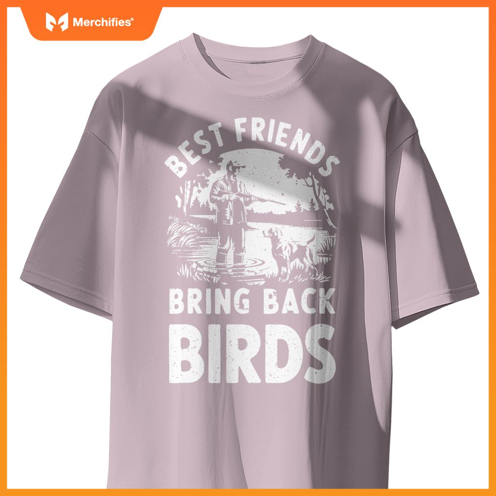 Duck Hunting Dog  Mens Mallard Hunter Waterfowl Patriot T-Shirt