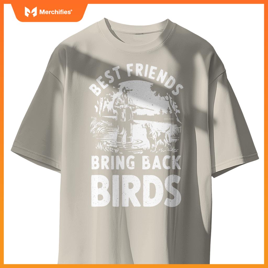 Duck Hunting Dog  Mens Mallard Hunter Waterfowl Patriot T-Shirt