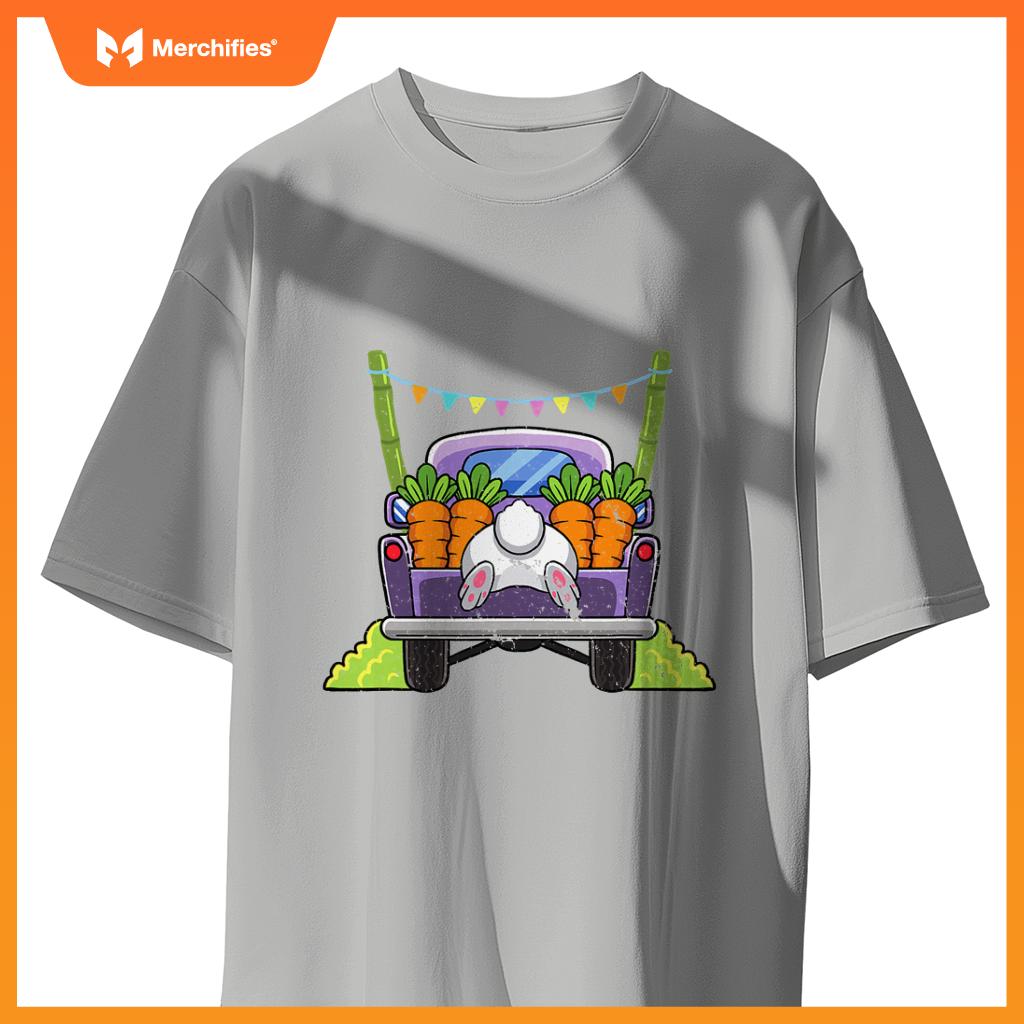 Easter Bunny Egg Hunting Truck Easter Sunday Rabbit T-Shirt