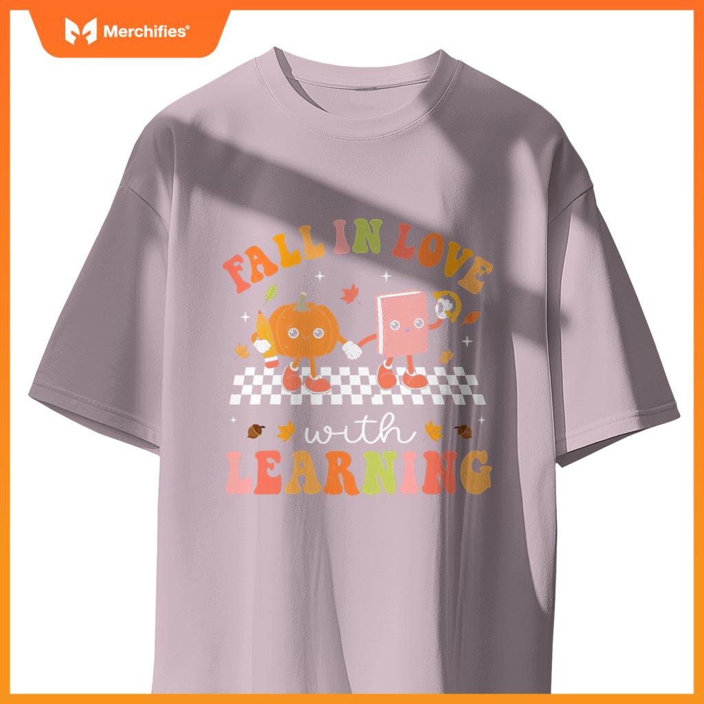Fall in love with learning pumpkin season teacher fall