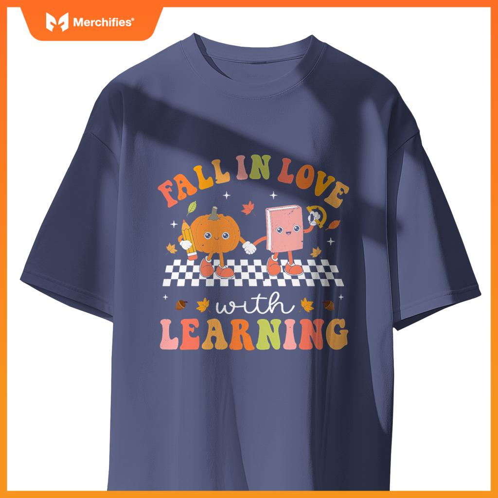 Fall in love with learning pumpkin season teacher fall