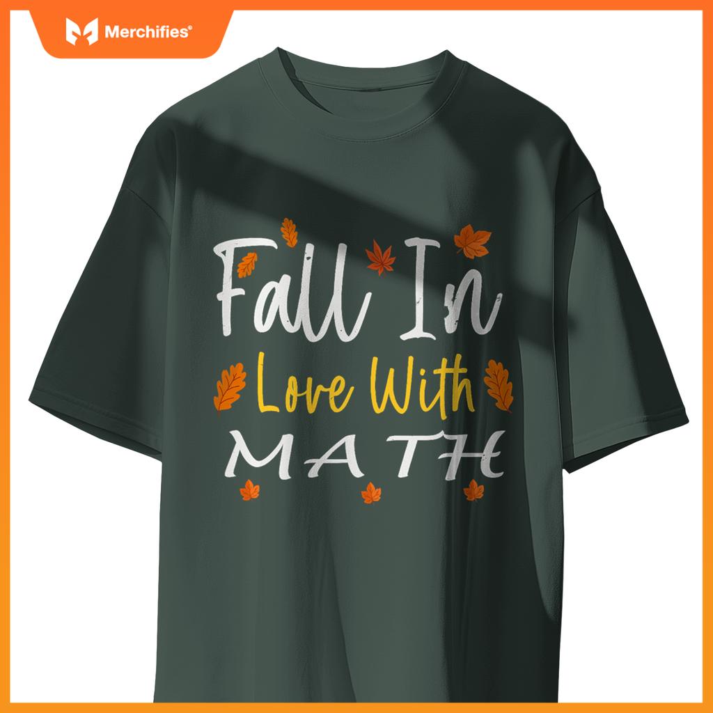 Fall in love with math thanksgiving math teacher fall