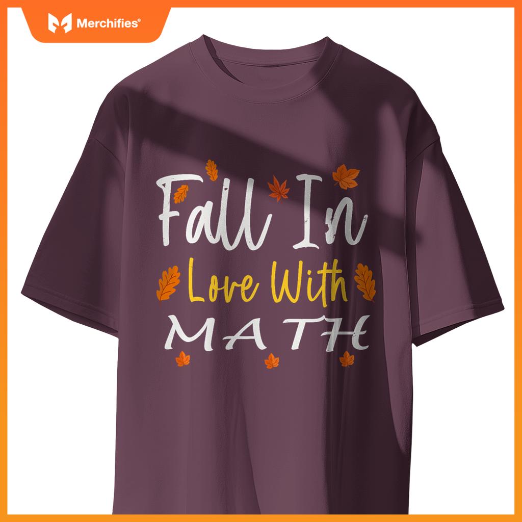Fall in love with math thanksgiving math teacher fall