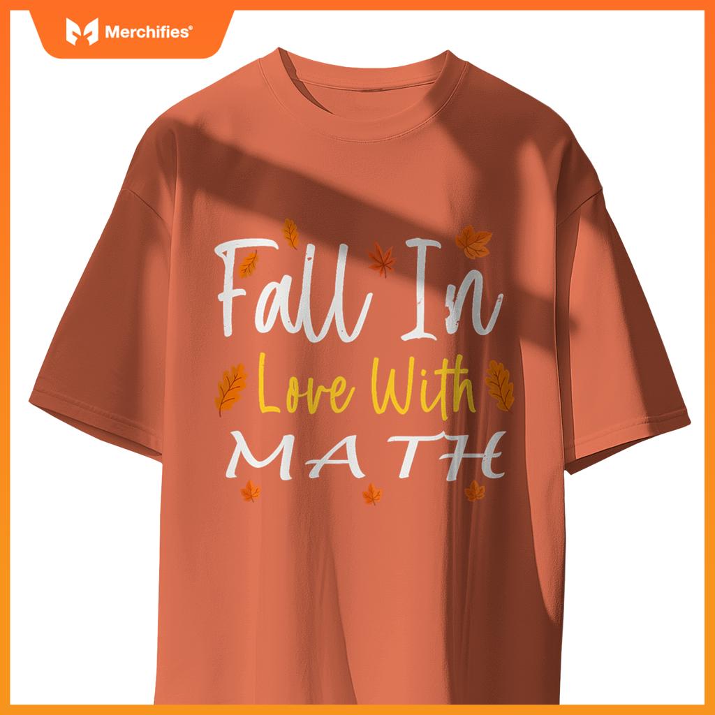 Fall in love with math thanksgiving math teacher fall