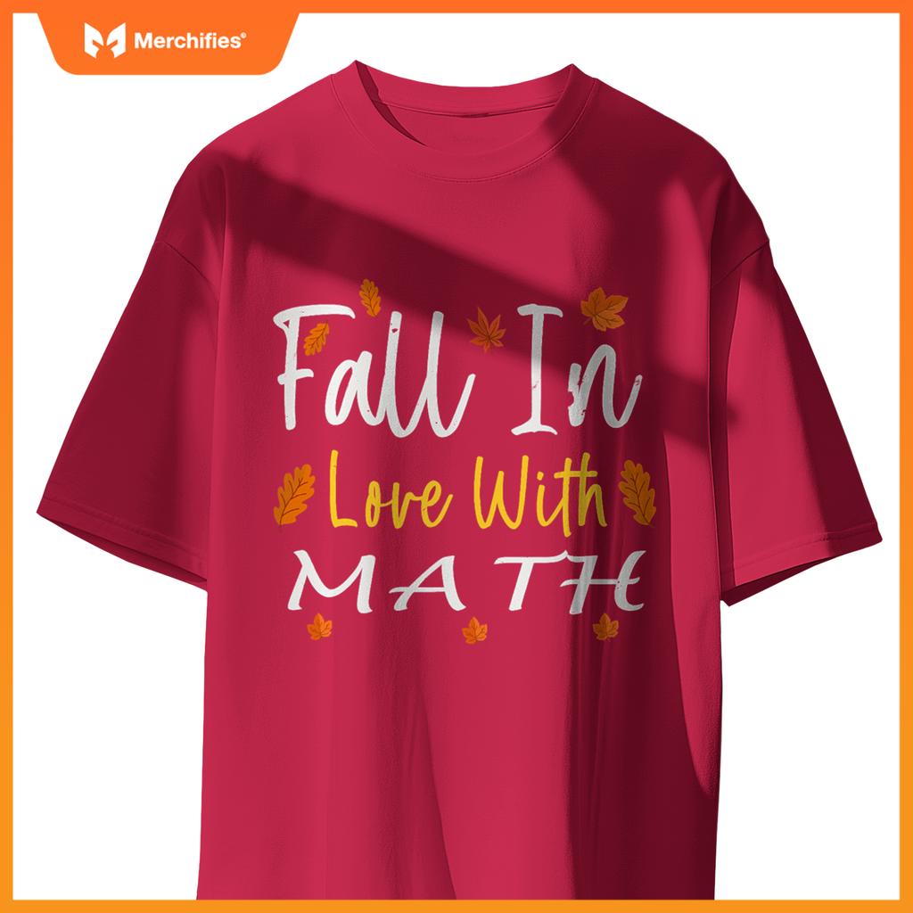 Fall in love with math thanksgiving math teacher fall
