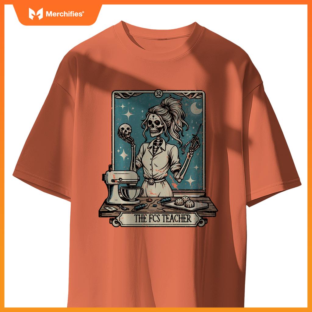 Fcs teacher skeleton halloween family and consumer science