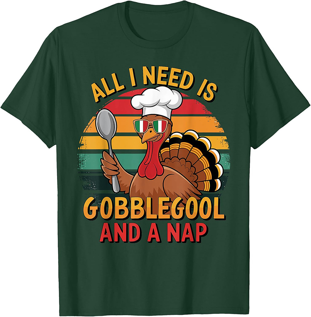 Turkey Day Thanksgiving Day Gobblegool 002 T-Shirt