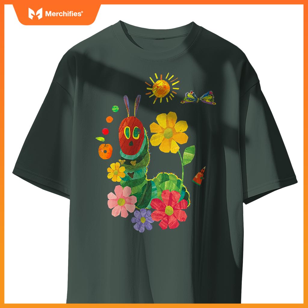 Flowers and hungry caterpillar teacher kindergarten