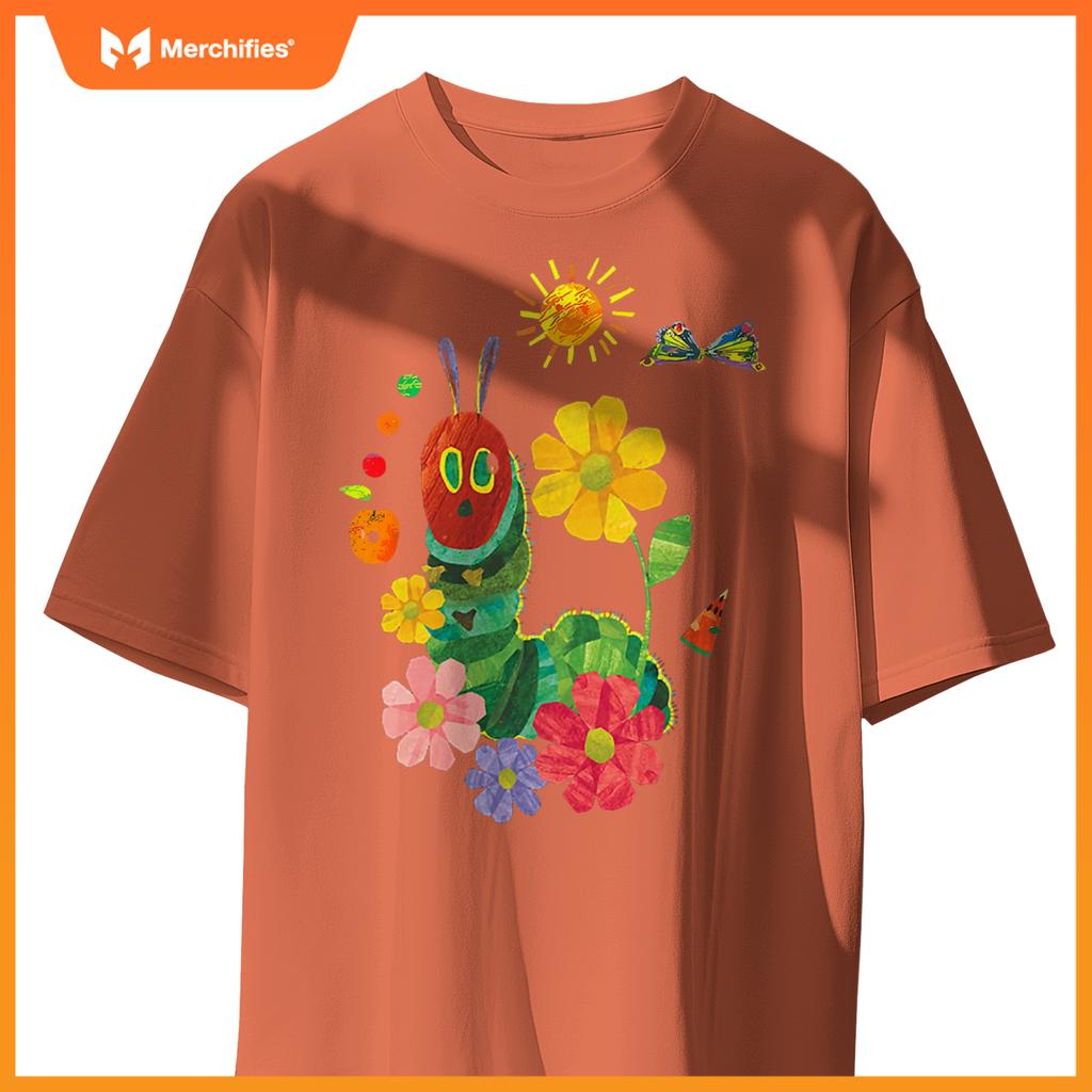 Flowers and hungry caterpillar teacher kindergarten