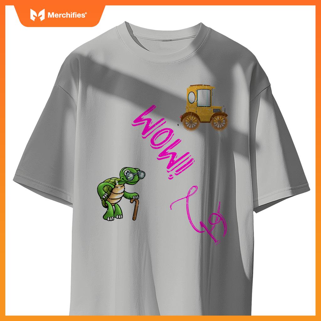Fun Idea Old Car Equal  Slow Turtle T-Shirt