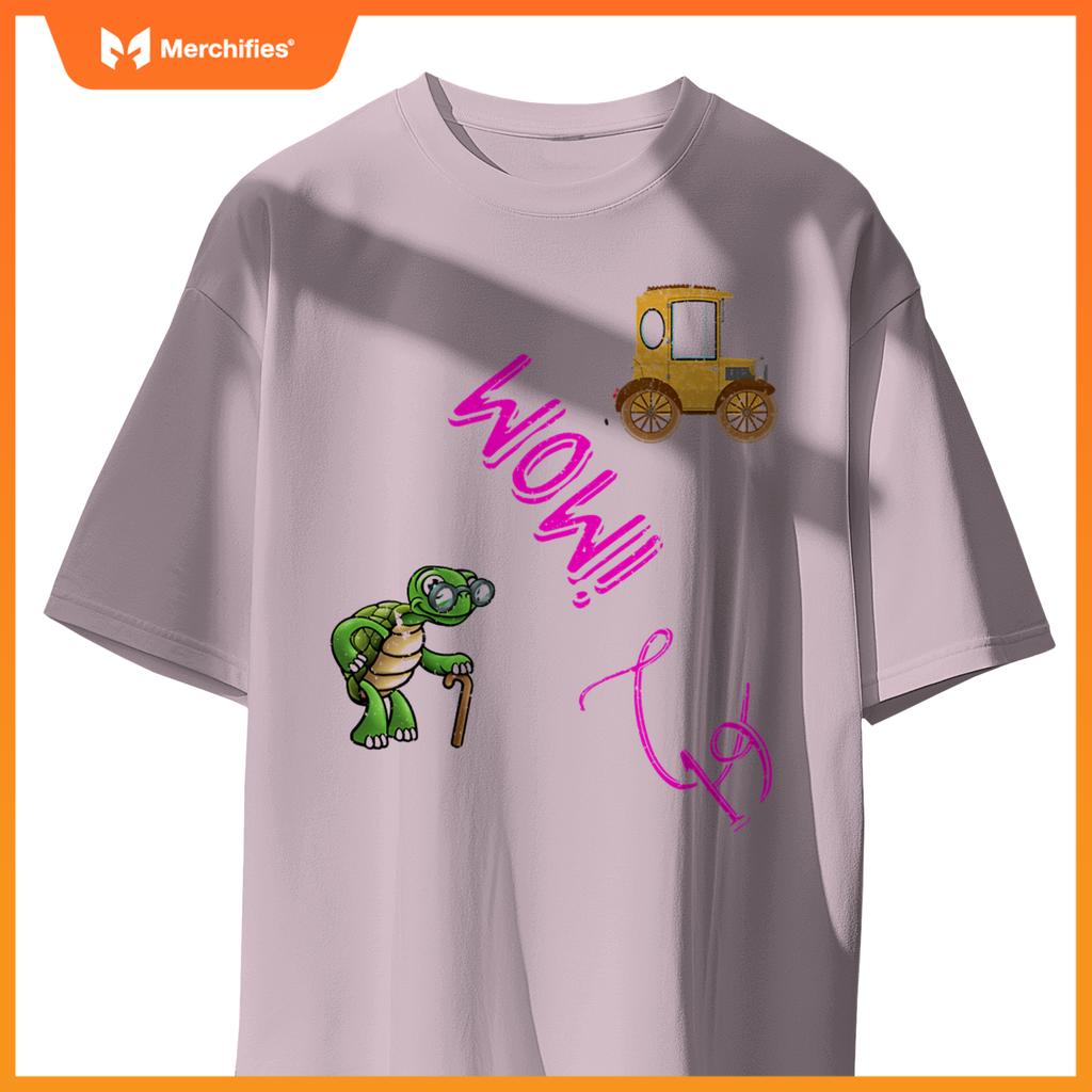 Fun Idea Old Car Equal  Slow Turtle T-Shirt