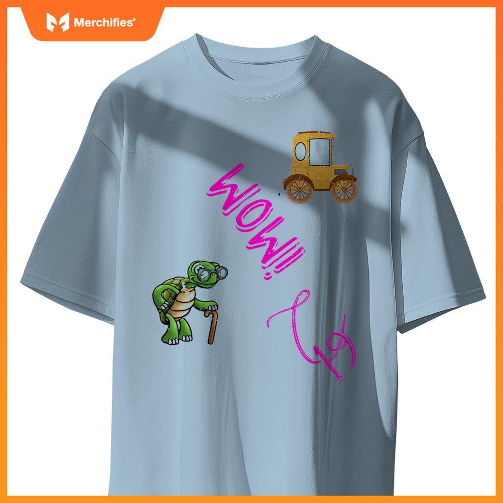 Fun Idea Old Car Equal  Slow Turtle T-Shirt