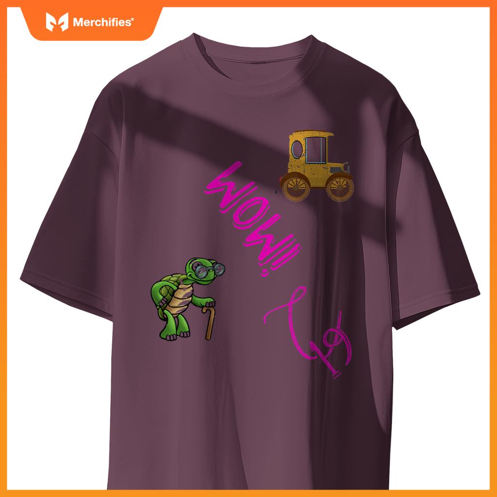 Fun Idea Old Car Equal  Slow Turtle T-Shirt