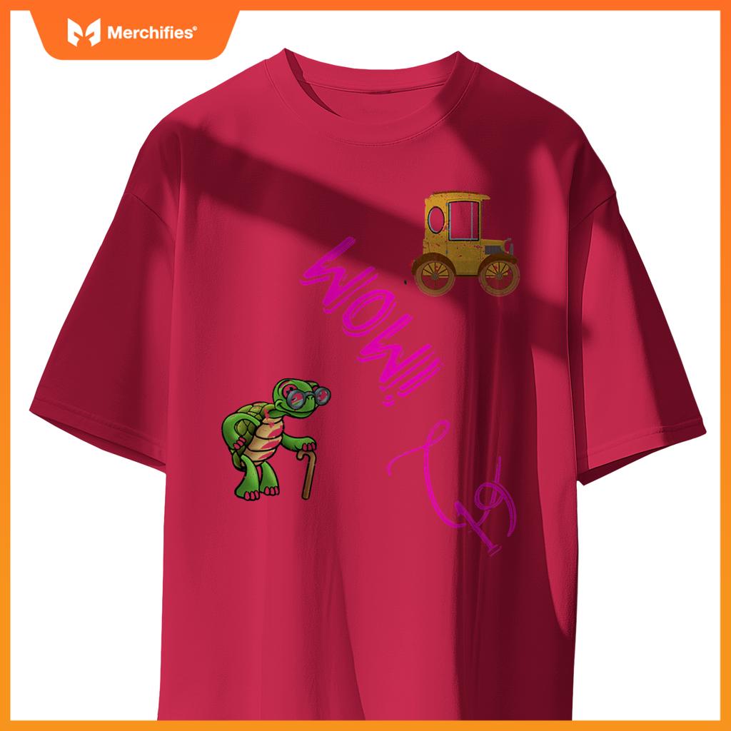 Fun Idea Old Car Equal  Slow Turtle T-Shirt