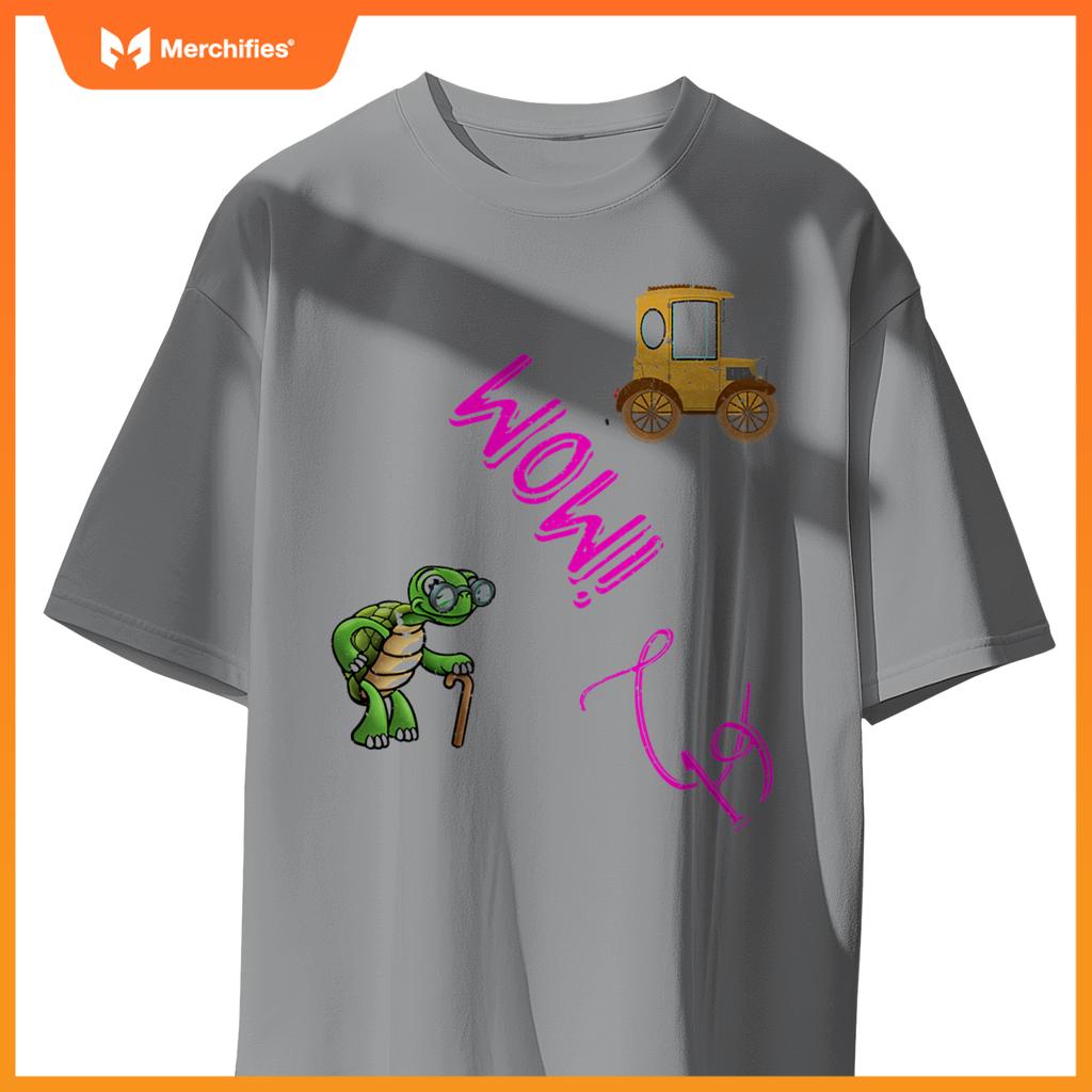 Fun Idea Old Car Equal  Slow Turtle T-Shirt