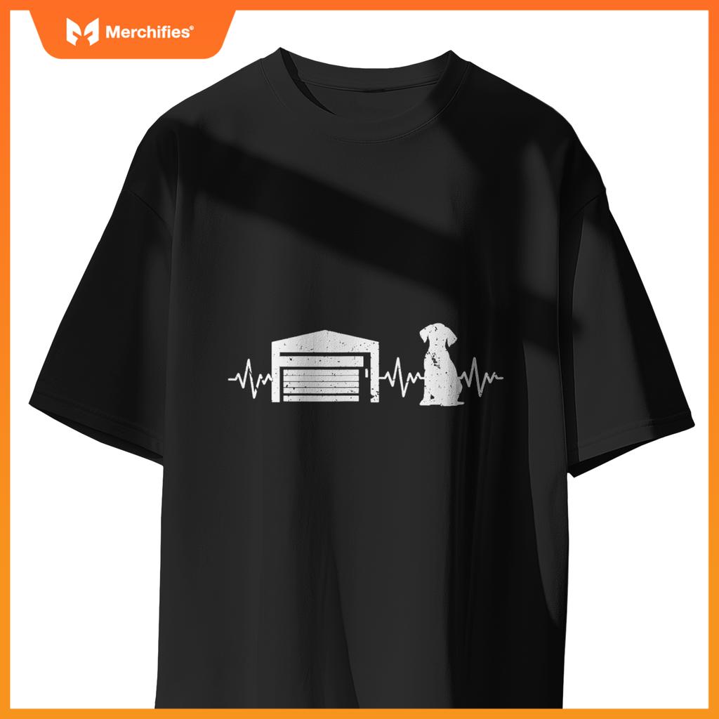 Garage Door Installer Application Day Dog Garage Door T-Shirt