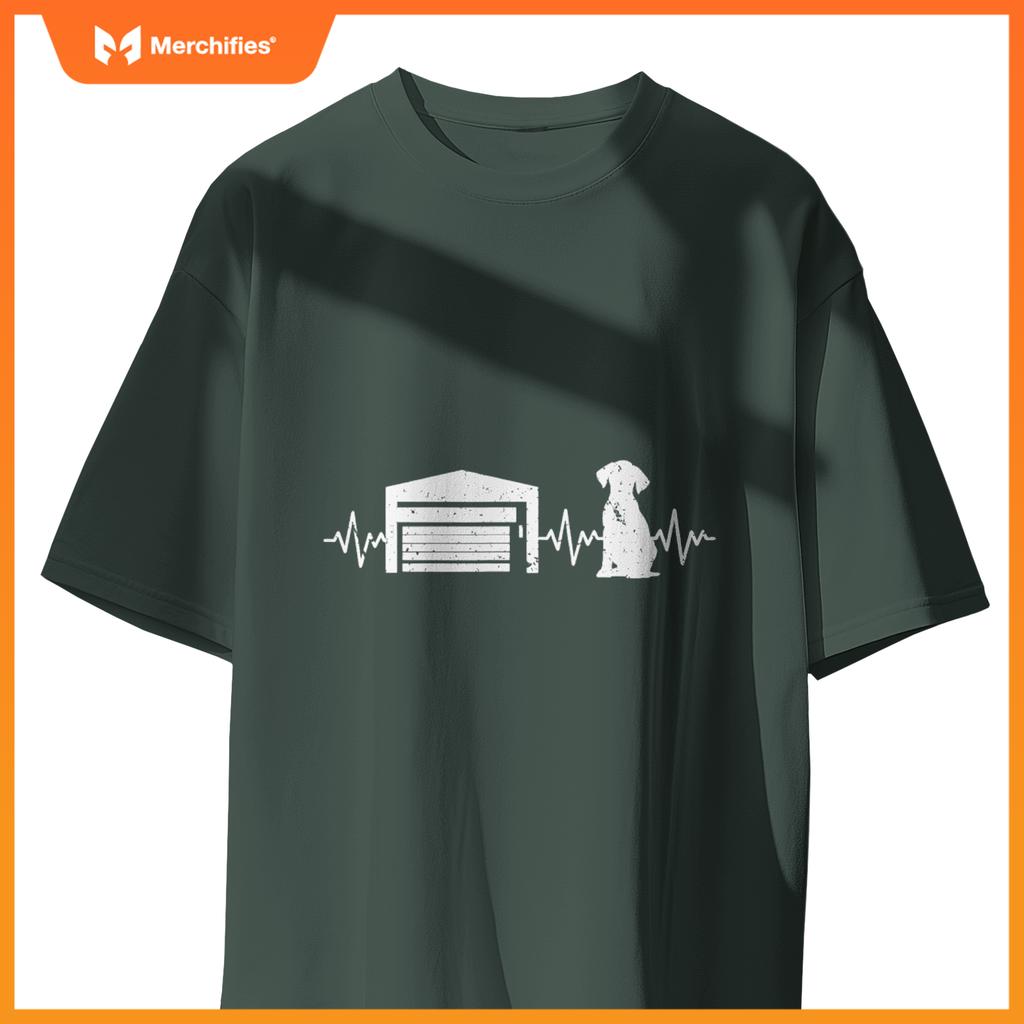 Garage Door Installer Application Day Dog Garage Door T-Shirt