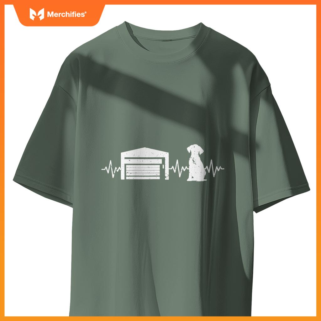 Garage Door Installer Application Day Dog Garage Door T-Shirt