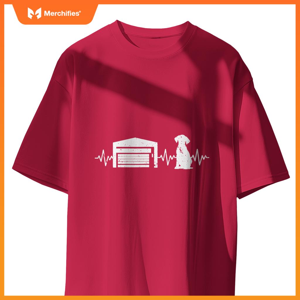 Garage Door Installer Application Day Dog Garage Door T-Shirt
