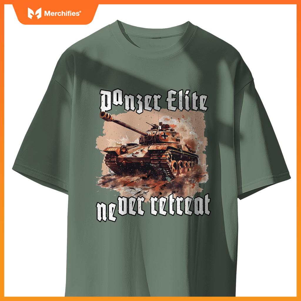 German King Tiger Tank Ww2 Tank Fighting Car Soldiers T-Shirt