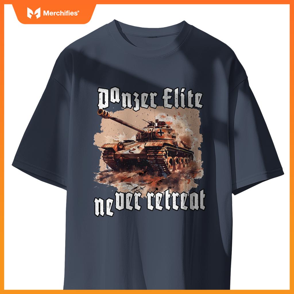 German King Tiger Tank Ww2 Tank Fighting Car Soldiers T-Shirt