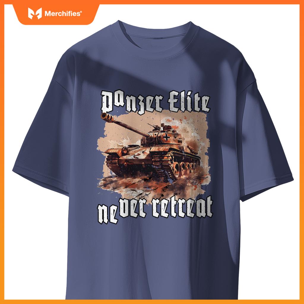 German King Tiger Tank Ww2 Tank Fighting Car Soldiers T-Shirt