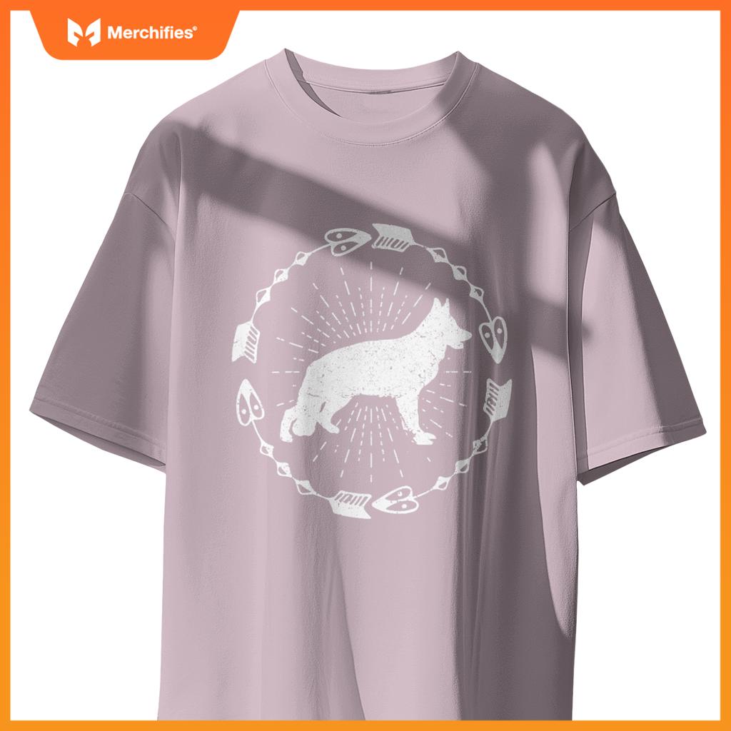German Shepherd Herding Dog Alsatian Wolf Breeders T-Shirt