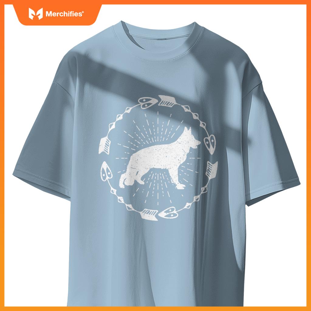 German Shepherd Herding Dog Alsatian Wolf Breeders T-Shirt
