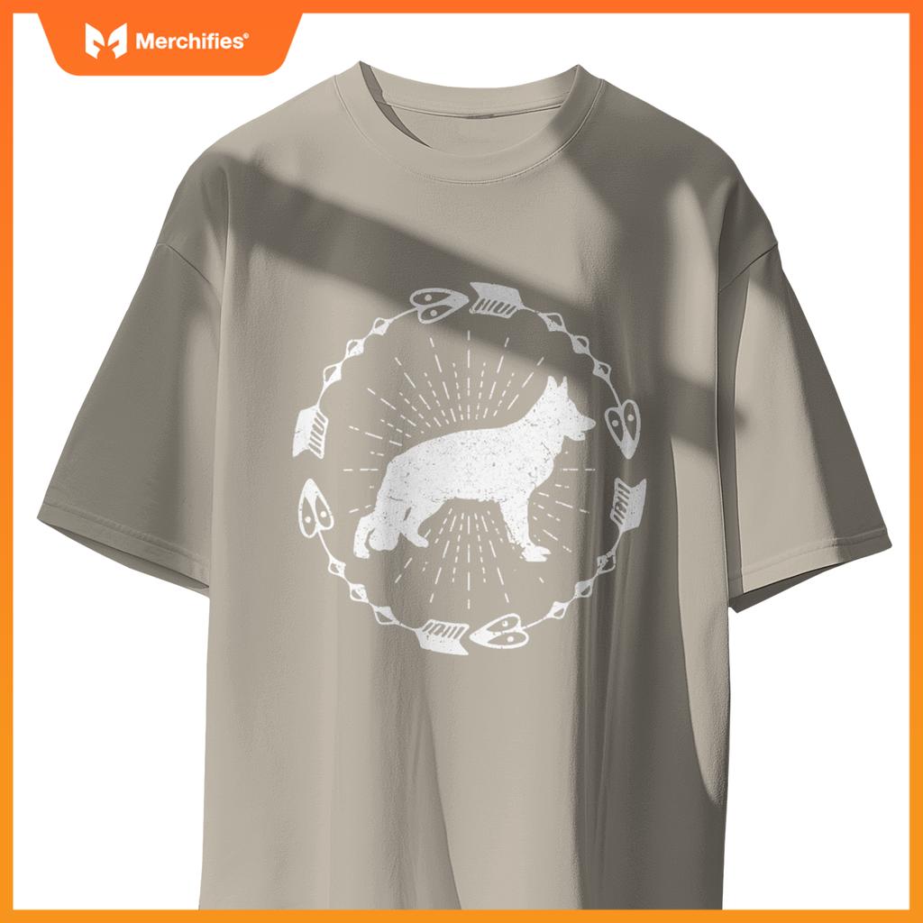 German Shepherd Herding Dog Alsatian Wolf Breeders T-Shirt