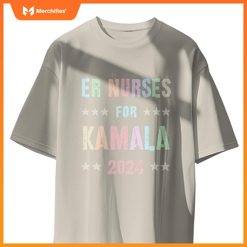 Girls er nurses  kamala harris rapid caregiver goals T-Shirt