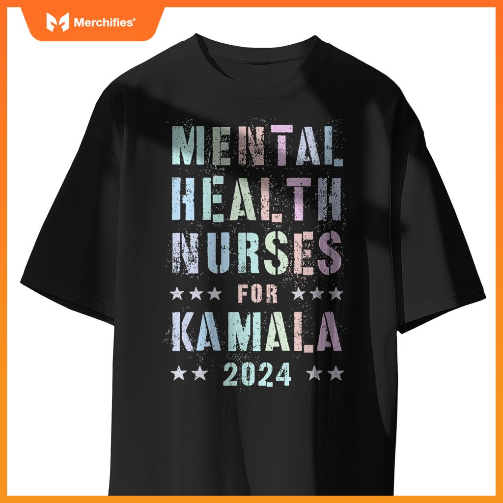 Girls mental health nurses  kamala harris psychological T-Shirt